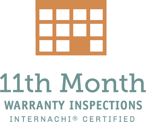 InterNACHI® Certified 11th Month Warranty Home Inspector logo
